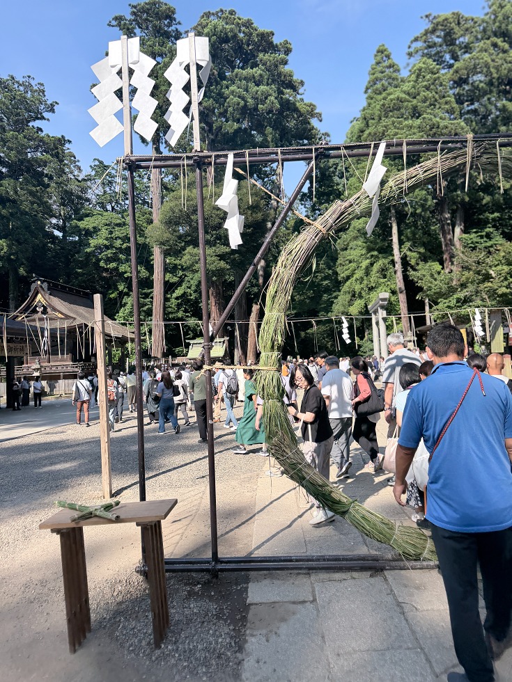 鹿島神宮_茅の輪くぐり